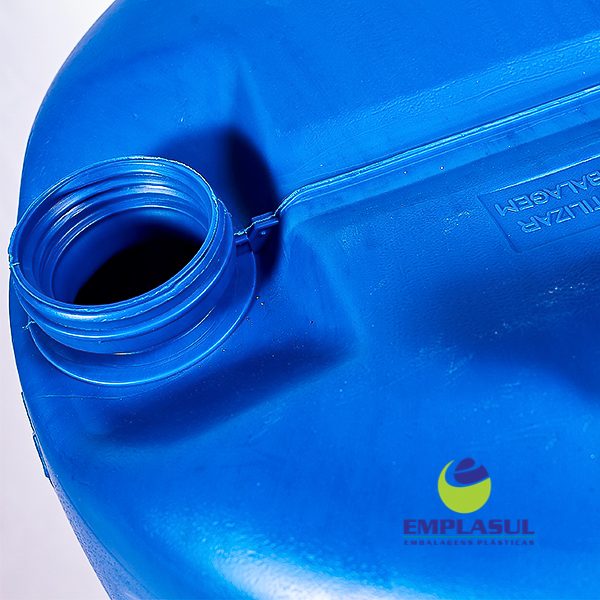 Bombona 100 Litros Azul Higienizada de plástico da marca Emplasul