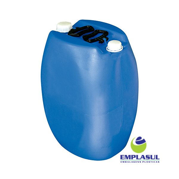 Bombona 50 Litros Higienizada de plástico Azul da marca Emplasul