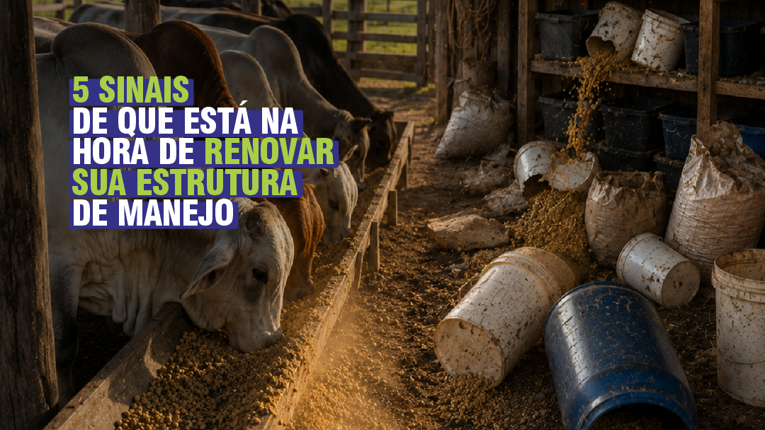 5 SINAIS DE QUE ESTÁ NA HORA DE RENOVAR SUA ESTRUTURA DE MANEJO