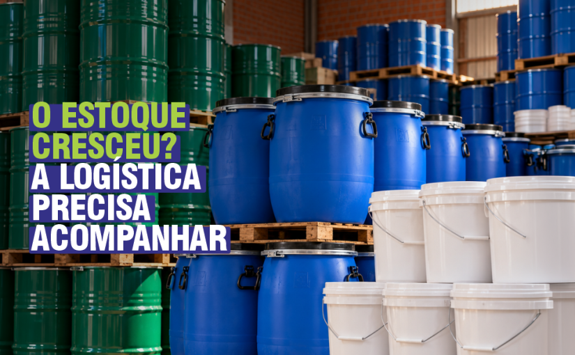 Baldes, bombonas e tambores: soluções para diferentes volumes e etapas de estocagem